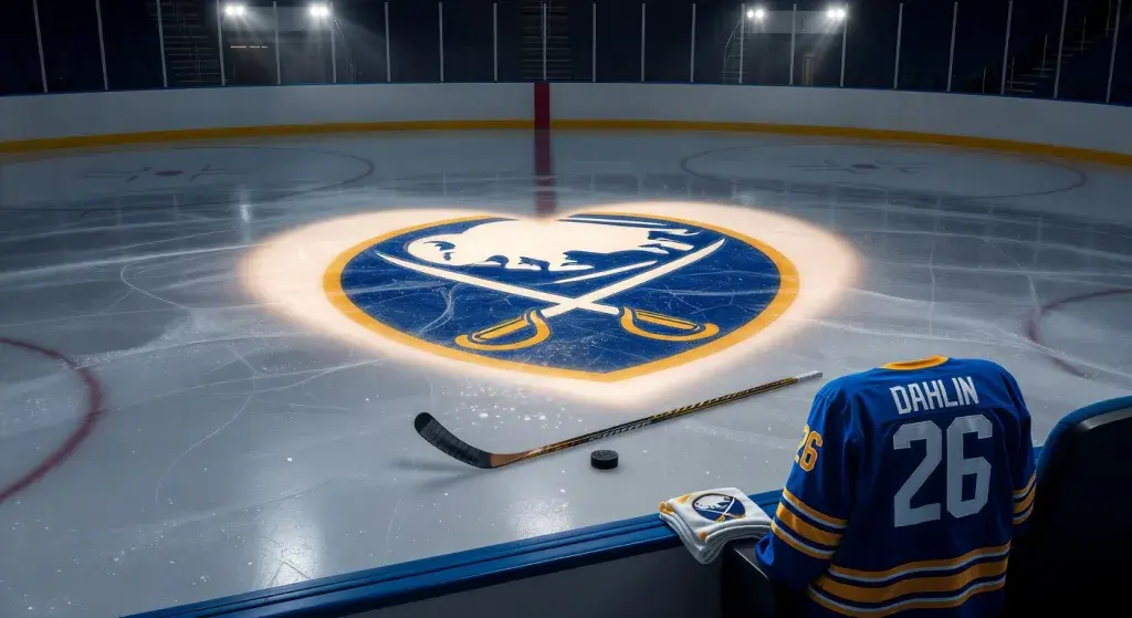 Sabres fans welcome Rasmus Dahlin's fiancée to first game of season after heart transplant