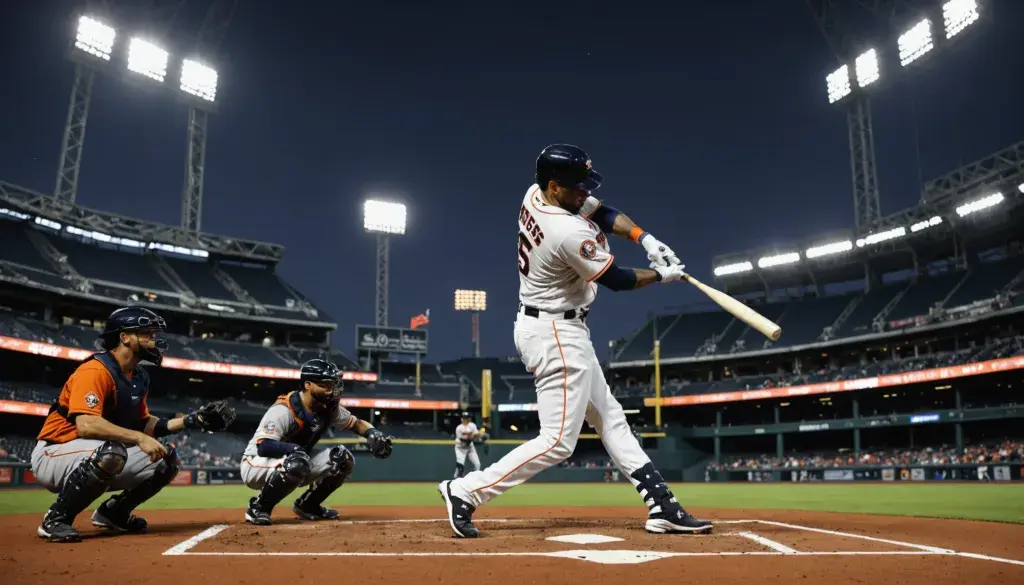 Astros player swings and misses at three pitches, walks on ball three as everyone forgets the count