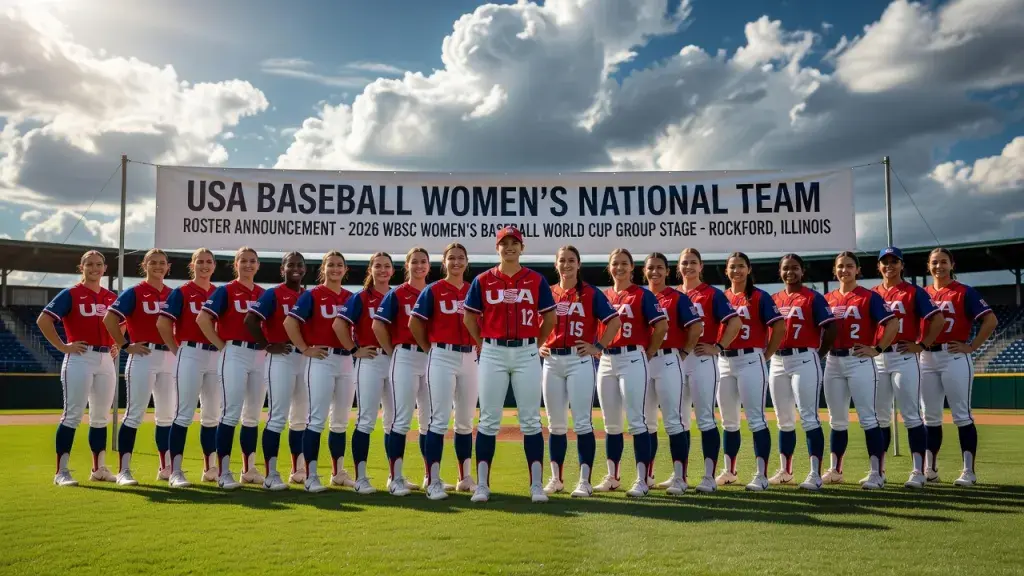 USA Baseball Names 20-Woman Roster for 2026 Women's Baseball World Cup