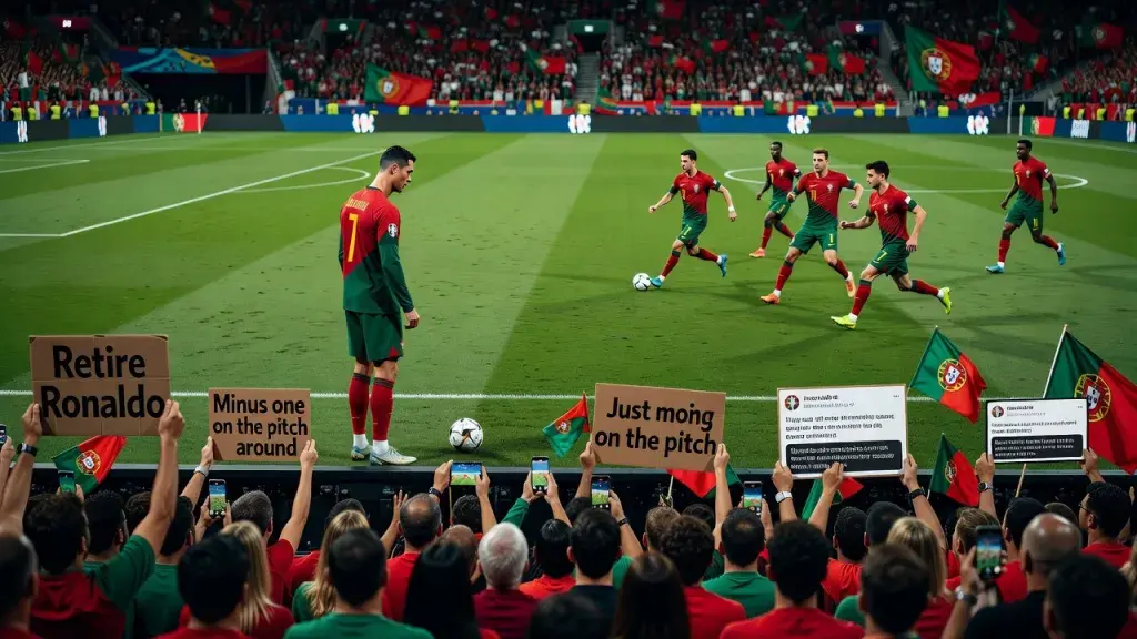 Ronaldo Faces Growing Calls to Retire as Portugal Fans Lose Patience